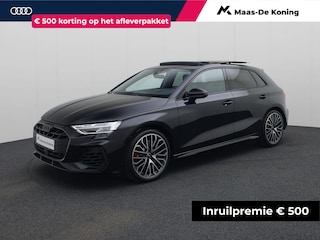 Audi A3 Sportback 2.0 TSFI/333PK S3 quattro · Panoramadak · Dynamic Plus · Sonos · Leder/Alcantara · Garantie tot juni 2029 of 100000km.