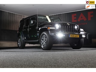 Jeep Wrangler UNLIMITED 4xe 380 Sahara / Sky-One Touch / 360 Camera / Leder / Navi / Ecc / Elek Pakket / Led / Pdc / 18 Inch