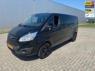Ford Transit Custom 290 2.2 TDCI L2H1 Limited DC , trekhaak, 2 schuifdeuren
