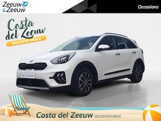 Kia Niro 1.6 GDi Hybrid DynamicLine Trekhaak | Navigatie | Camera | Parkeersensoren voor en achter | Apple Carplay / Android Auto | Verbruik 1 op 20!