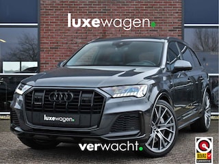 Audi Q7 55 TFSI quattro S-Line 7-pers Pano S-zetels Trekh ACC HUD B&O 360 Soft-close