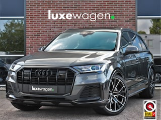 Audi Q7 55 TFSI quattro S-Line 7-pers Pano S-zetels Trekh ACC HUD B&O 360 Soft-close