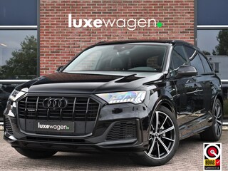 Audi Q7 55 TFSI quattro grijs-kenteken Pano 360-cam 21inch 4wielbest laser-LED