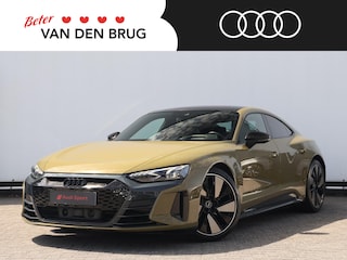 Audi e-tron GT GT edition ZERO 93 kWh 476pk | Luchtvering | Vierwielsturing | Head-up | Stoelventilatie | B&O | Pano | 21" Velgen | Keyless | 360° camera | Dodehoekdetectie | Adaptive Cruise | Tacticgroen