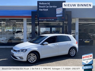 Volkswagen Golf 1.5 TSI Highline / Automaat / 150 PK / Apple-Carplay & Android-Auto / Adaptieve Cruise-Control / Climate-Control / Stoelverwarming / Massage-Stoelen / Dodehoek-Detectie / Draadloze-Telefoonlader / Flippers / Radio-Bluetooth / Navi / PDC V+A met Camera / 17'' LMV / All-Season / ENZ.