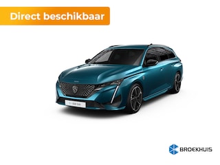 Peugeot 308 SW EV 156PK 54KWH GT AVANTAGE AUTOMAAT / NAVI / LED / CLIMA / PDC / 18"LMV / 360 CAMERA / ADAPT. CRUISECONTROL / ALCANTARA / MASSAGESTOELEN / STUUR-STOELVERWARMING /