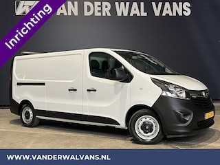 Opel Vivaro 1.6 CDTI 126pk L2H1 inrichting Euro6 Airco | Omvormer | Cruisecontrol | Trekhaak parkeersensoren, achterklep, camera, bijrijdersbank