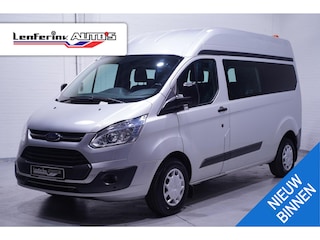Ford Transit Custom 2.0 TDCI 130 pk L2H2 Dubbel Cabine 6p Airco Cruise Control, PDC V+A, Hoog Dak