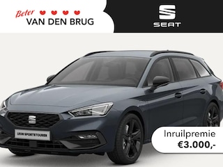 Seat Leon Sportstourer FR Business 1.5 TSI eHybrid 150kW / 204pk Stationw | Black pack | Stoelverwarming | Elektrische achterklep | Trekhaak