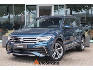Volkswagen Tiguan 1.5 R-Line TSI 150pk | Sensoren | Keyless | LED | Virtual | Adaptive | Climate | Navi | Carplay