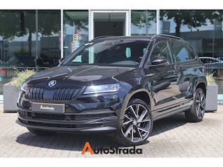 Skoda Karoq 1.5 SportLine TSI ACT 150pk | Carplay | Navi | Keyless | Camera | Adaptive | LED | Climate | Dodehoek