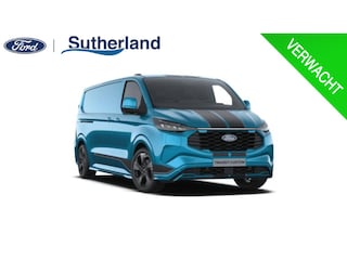 Ford Transit Custom 320 2.5 PHEV L2H1 Sport 233pk | Inklapbare trekhaak | 19 inch lichtmetalen Sport velgen (mat zwart) | Verwarmbaar stuurwiel | Navigatie systeem | B&O speakers