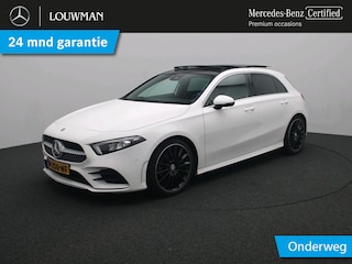 Mercedes-Benz A-klasse 180 Business Solution AMG AMG Line | Night Paket | Panorama Schuif-Kanteldak | 19 Inch AMG Velgen. Inclusief 48 maanden MB Certified garantie voor Europa.