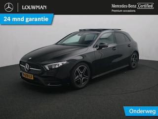 Mercedes-Benz A-klasse 180 Business Solution AMG AMG Line | Night Pakket | Panorama Schuif-Kanteldak | Sfeerverlichting | Ledkoplampen. Inclusief 48 maanden MB Certified garantie voor Europa.