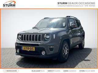 Jeep Renegade 1.3T DDCT Limited Trekhaak | Navigatie | Climate Control | Keyless Entry | Cruise Control | Park. Sensor | LM Velgen | Rijklaarprijs!