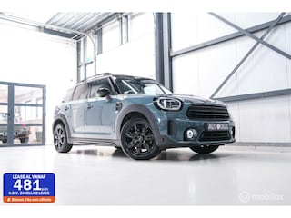 Mini Countryman 1.5 Cooper Sage Green | Panorama | Leder | Stoel en stuurwiel verwarming | Adaptive cruise | Clima | Apple carplay | LED | Dealer onderhouden |