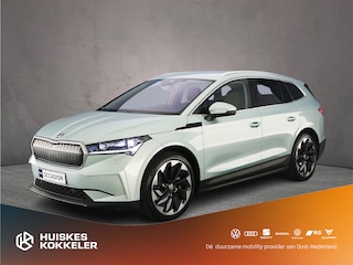 Skoda Enyaq iV 80 204pk Automaat Warmtepomp, Trekhaak, Lederen bekleding, Adaptive cruise control, Achteruitrijcamera, Navigatie, Elektrische achterklep, Parkeersensoren, LED matrix koplampen