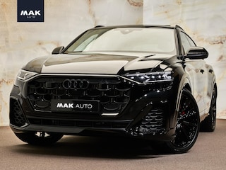 Audi Q8 60 TFSI e Quattro Pro Line S Competition, pano, 4W-best, 23", tr.haak, B&O, luchtv., OLED, matrix-LED, memory, massage, 360 camera, HUD, keyless, ACC, privacy, NP154k