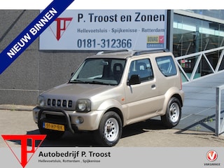 Suzuki Jimny 1.3 JLX Airco/Bull-bar/Hoge en lage gearing/Radio-CD speler/Trekhaak/Elektrische ramen/Elektrisch verstelbare spiegels/Dakrails.