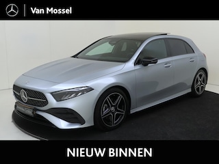 Mercedes-Benz A-klasse 180 AMG Line / Stoelverwarming / Achteruitrijcamera / Panaroma-schuifdak / Night-Pakket /