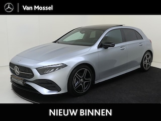Mercedes-Benz A-klasse 180 AMG Line / Stoelverwarming / Achteruitrijcamera / Panaroma-schuifdak / Night-Pakket /