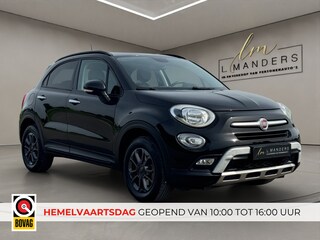 Fiat 500X 1.4 Turbo Cross 2017 ZWART | Automaat | Navigatie | Airco