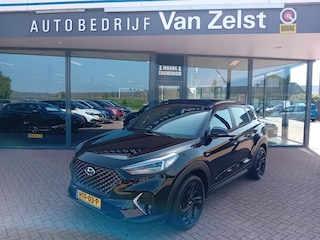 Hyundai Tucson 1.6 T-GDI N-Line Automaat, Aico(automatisch), Panorama schuifdak, Carplay/Android auto, Cruise control adaptief, Dode hoek detector, Rijbaandetector, Elektronische achterklep, Keyless, Stuurwiel verwarmd, Stoelverwarming, etc,etc, Zeer mooie auto, Dealer onderhouden, BOVAG