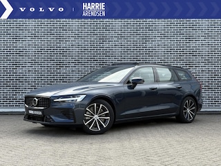 Volvo V60 2.0 T6 Plug-in hybrid AWD Plus Dark | Panoramadak | 360 Camera | Adaptieve Cruise Control met dode hoekdetectie | Verw. voorstoelen, achterbank en stuurwiel | Harman Kardon | Trekhaak