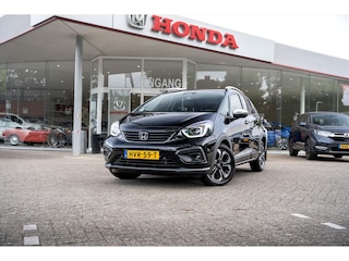 Honda Jazz Full Hybrid Crosstar Automaat | Navigatie | Adaptieve cruise control | PDC voor en achter | Stoelverwarming | Apple Carplay | All season banden