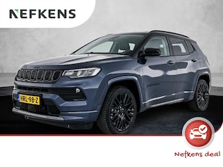 Jeep Compass 4xe Plug-in Hybrid Electric S 240pk Automaat | Climate Control | Airco | Navigatie | Adaptieve Cruise Control | Camera | Leder | Apple Carplay/Android Auto