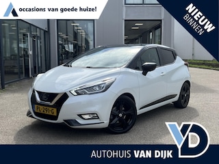 Nissan Micra 0.9 IG-T Tekna | NL Auto/2e Eig. Voll.Historie/Navi/Clima/Cruise/17"/360° camera