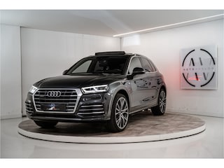 Audi Q5 2.0 TFSI Quattro 2x S-Line 252PK NL AUTO+NAP | Pano | luchtvering | Sfeer | Virtual | MATRIX