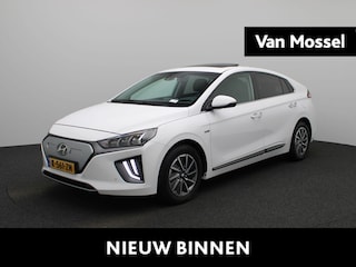 Hyundai Ioniq Premium EV 38 kWh | Schuifdak | Lederen Bekleding | Stoelkoeling/verwarming | Privacy Glass | Navigatie | Climate Control | Lichtmetalen Velgen | Warmtepomp |