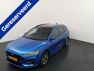 Ford Focus Wagon EcoBoost Hybrid 125 pk ST Line | Trekhaak | Pano | Winter Pack | B&O | Adapt. Cruise | AGR | 4 seiz. banden | garantie tm 2028