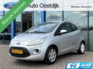 Ford Ka 1.2 Cool&Sound 69PK NIEUWE DISTRIBUTIERIEM!! Airco Parkeersensoren Achter Dealer-Onderhouden Radio/CD-Speler Reservewiel *1ste Eigenaar*