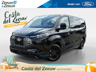 Ford Transit Cust. 320 L1H1 Sport 65 kWh DC | Dubbele Cabine | Nieuw| Uit voorraad leverbaar | Dubbele schuifdeur | Zeer Compleet |