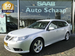 Saab 9-3 Estate 1.8t Norden | Rijklaar incl garantie | M2008 Navigatie Trekhaak Leer Stoelverwarming
