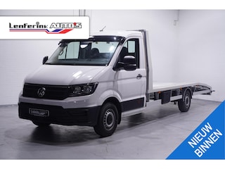 Volkswagen Crafter 2.0 TDI 140 pk L4 Autotransporter Airco, Cruise Control, Trekhaak 3.000 kg, BPM vrij, 3-Zits