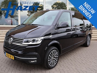 Volkswagen Transporter 2.0 TDI 200 PK DSG BULLI DUBBEL CABINE + 2 SCHUIFDEUREN | DIGITALE COCKPIT | LED | TREKHAAK | CAMERA