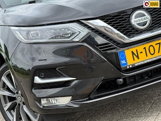 Nissan Qashqai 1.3 DIG-T Tekna+ | Brilliant Black | Leder/MemorySeats/Pano/AppConnect/CAM/ParkPilot/Stoelverw. - Zeer compleet!
