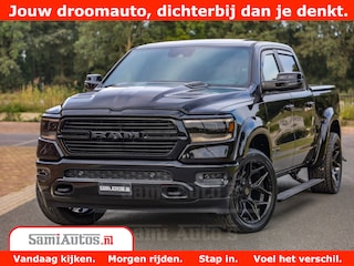 Dodge Ram 1500 GT EDITION | 5.7 V8 HEMI | VIRTUAL COCKPIT | HEAD-UP | ADAPTIVE CRUISE | 360 CAMERA | TRX PACK | Comfortabele Dubbele Cabine met Royale 5 Zitplaatsen | BPM vrij BPM vrij | Nu Leverbaar uit Voorraad | Voorraad Nr 2436