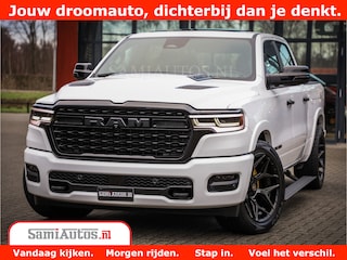 Dodge Ram 1500 1500 Limited Night H.O 540HP 706Nm | Massage + Full Option | De Meest Luxe en Volle Pick-Up in zijn Klasse | Comfortabele Dubbele Cabine met Royale 5 Zitplaatsen | BPM vrij | Nu Leverbaar uit Voorraad | Voorraad Nr 2298 - 7479