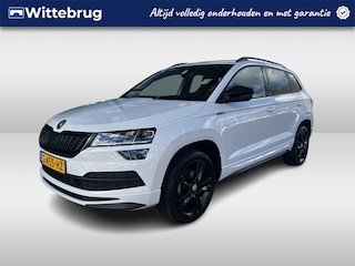 Skoda Karoq 1.5 TSI ACT Sportline Business /DSG/ Metallic/ Digitale Cockpit/ Led/ Haak afneembaar/ Elec.Klep / Camera/ Parkeersenor/ 18 lmv/