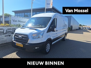 Ford Transit 350 2.0 TDCI L3H3 Trend | 2500KG Trekgewicht | Achteruitrijcamera | Navi | Trekhaak | Voorruitverwarming | Houten Laadvloer+Betimmering | Cruise Ctrl |