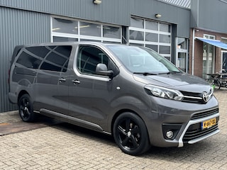 Toyota Proace Long 2.0 D-4D Professional Long DC Airco Cruise controle Trekhaak 2500kg trekgewicht Telefoonverbinding Navigatie 5-Persoons Lichtmetalenvelgen Parkeerhulp achter Euro 6