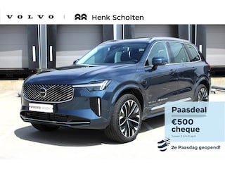 Volvo XC90 T8 Automaat Plug-in hybrid AWD Ultra Bright | Verwarmbare voorstoelen | Massagefunctie voorstoelen | Ventileerbare voorstoelen | Verwarmbaar stuurwiel |  Verwarmbare achterbank | Premium audio by Harman Kardon | Luchtvering | Panoramadak | Rondom zichtcamera | Semi elektrische trekhaak | 21 inch Lichtmetalen velgen