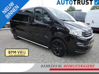 Fiat Talento 1.6 MJ EcoJet 145PK, L2H1, Dubbel cabine, Airco, 2 x Schuifdeur