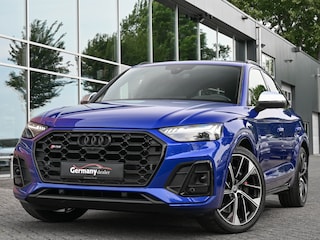 Audi Q5 3.0TDI 342 pk Quattro Ultra Blauw Luchtvering Pano Carbon 360Cam B&O Sfeerverl Trekh.