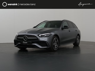 Mercedes-Benz C-klasse 300e Estate AMG Line | Panoramadak | Matgrijs | Night | Rijassistentiepakket | Sfeerverlichting |