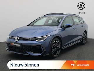 Volkswagen Golf Variant 1.5 eTSI R-Line Edition 150PK matrix led, trekhaak, panoramadak, keyless, stoelventilatie , stuur-stoelverwarming, elek. verstelbare voorstoel, elek. bedienbare achterklep, 18" lichtmetaal